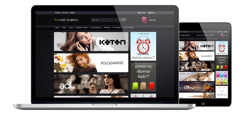 Proweb Ticaret Tema 2