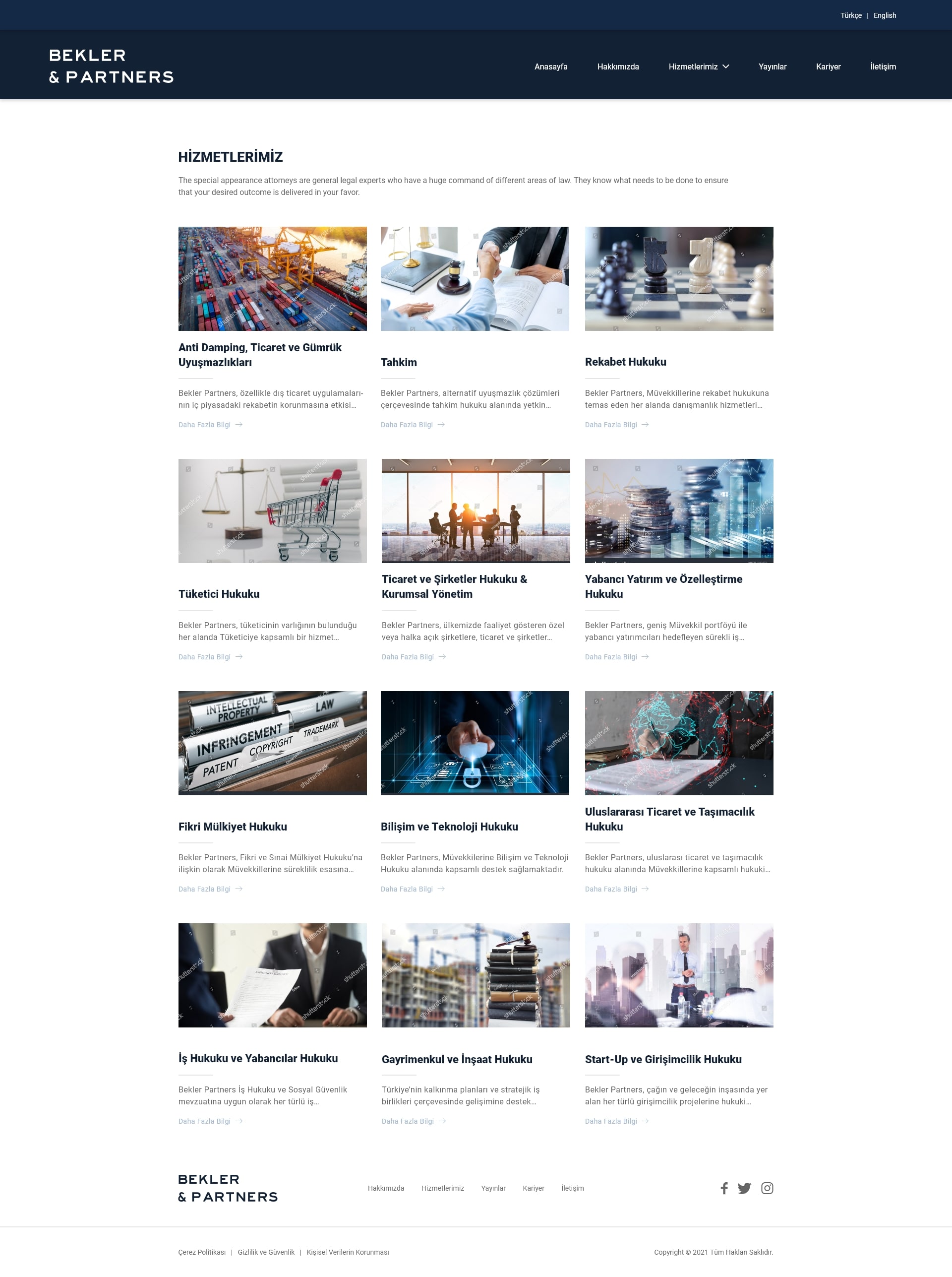 Bekler Partners Liste