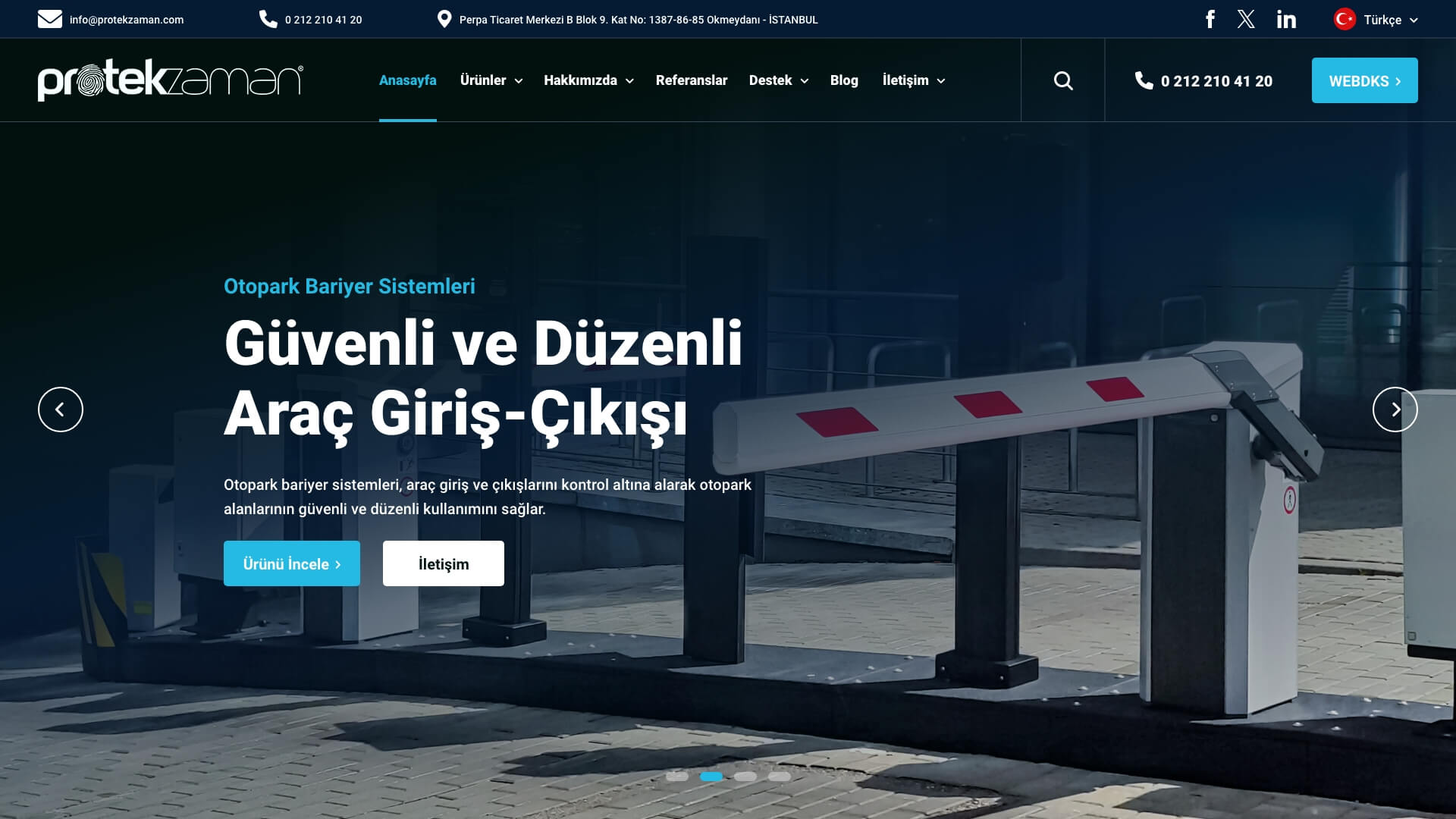 Protek Zaman Slider