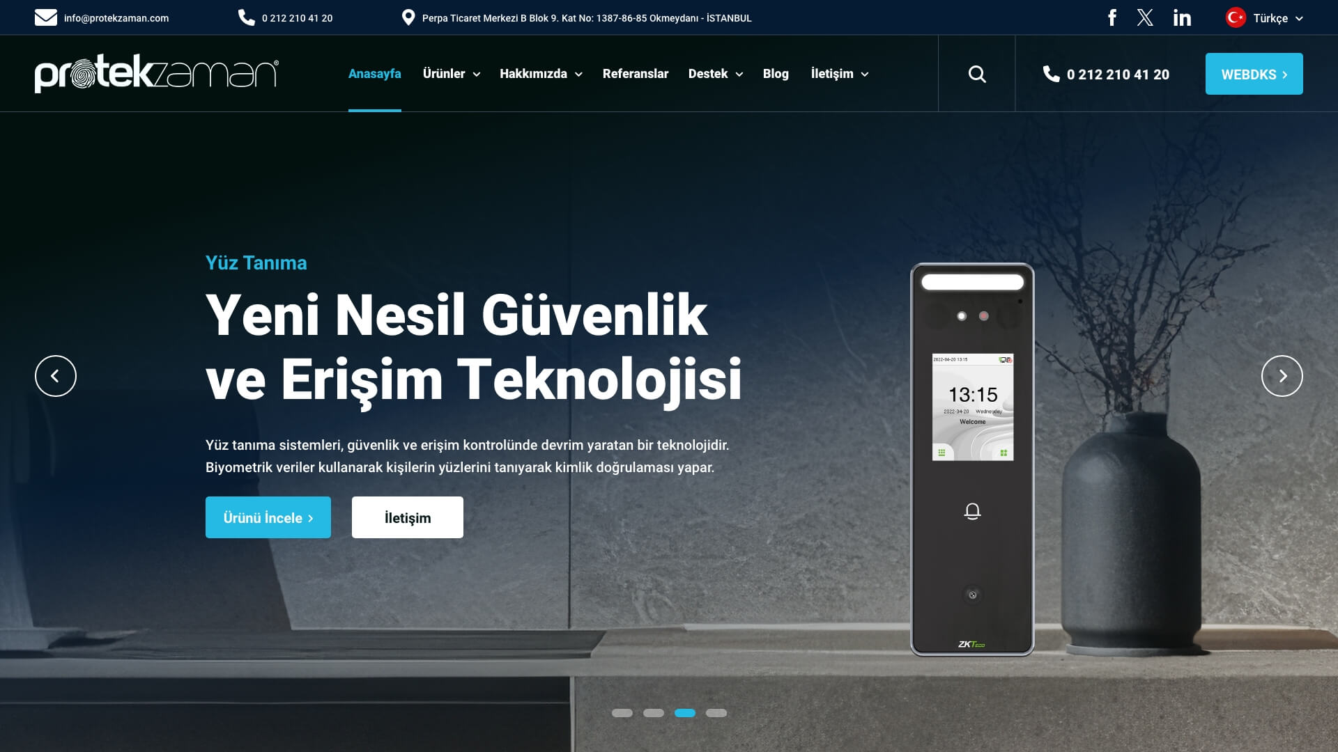 Protek Zaman Slider
