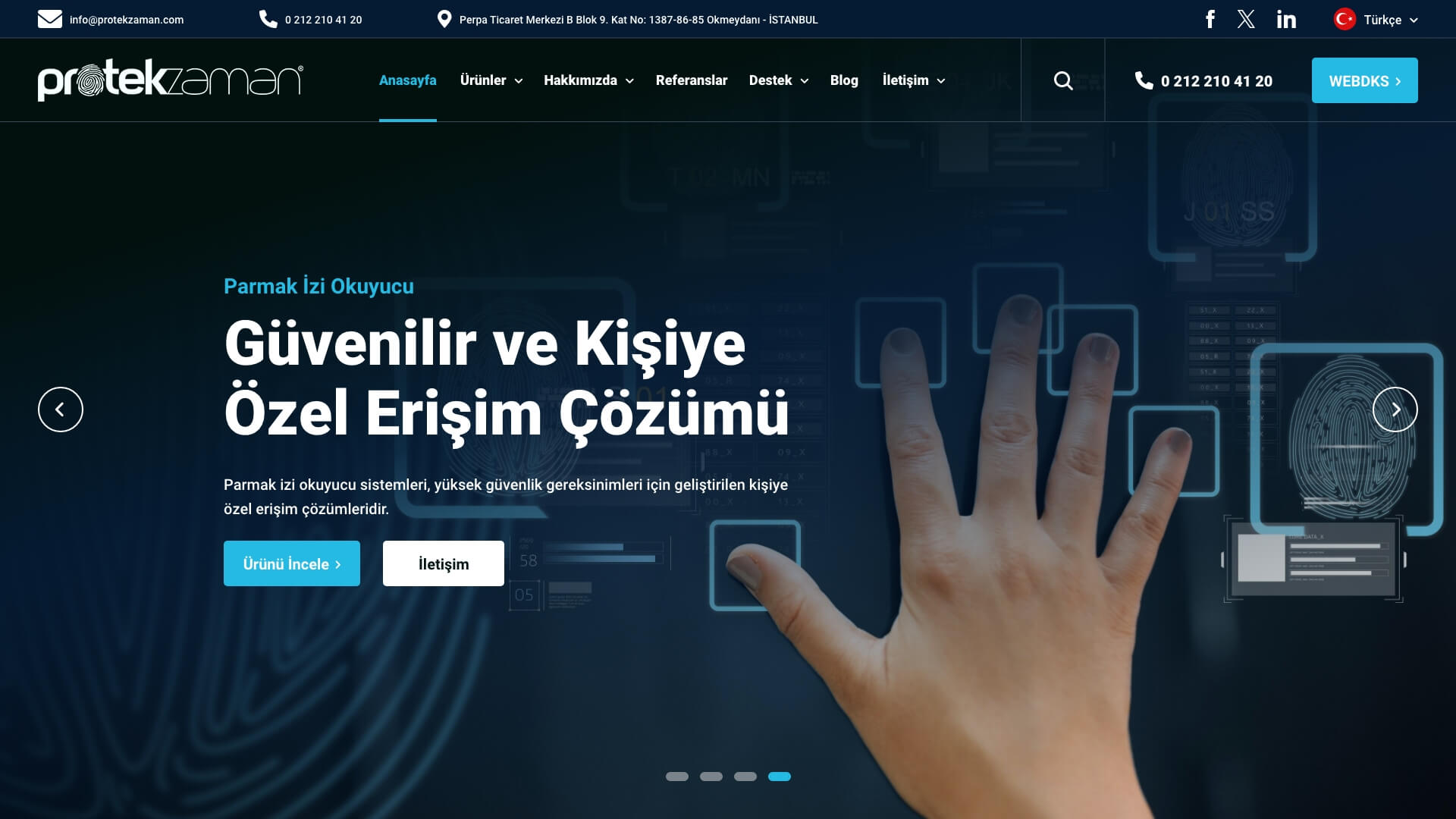 Protek Zaman Slider